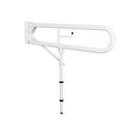 NRS Lift and Lock Folding Support Rail with Leg N85511 for Bathroom Safety