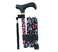 NRS Morris Folding Walking Stick, Fruit Pattern