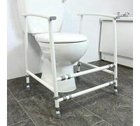 NRS Healthcare Nuvo Toilet Frame Height and Width Adjustable