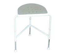 NRS Healthcare Nuvo Corner Shower Stool, 56 cm