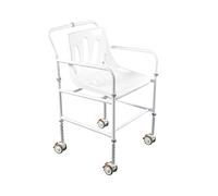 NRS NUVO Shower Chair for Extra Support- Flat Pack, White (P64491)