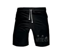 NRSMGTWS D4vd Withered Shorts Women Men Quick Dry Beach Shorts Fashion Sportswear (Black,L)