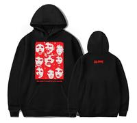 NRSMGTWS Lola Young Album Hoodie This Wasn't Meant For You Anyway Women Men Long Sleeve Fashion Sweatshirt (Black,S)