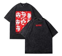 NRSMGTWS Lola Young This Wasn't Meant for You Anyway Album Washed Cotton T-Shirt Women Men Crewneck Short Sleeve Tee (Black,XXL)