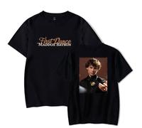 NRSMGTWS Maddox Batson First Dance T-Shirt Fashion Crewneck Short Sleeve Tee Unisex Casual Clothes (Black,L)