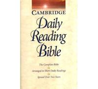 NRSV Cambridge Two-Year Daily Reading Edition Sewn Paperback