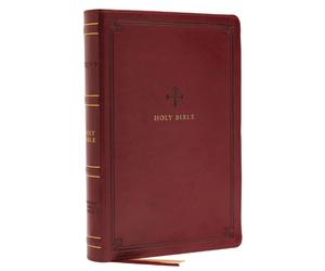NRSV, Catholic Bible, Standard Personal Size, Leathersoft, Red, Comfort Print : Holy Bible