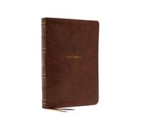 NRSV, Catholic Bible, Thinline Edition, Leathersoft, Brown, Comfort Print : Holy Bible