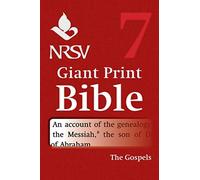 NRSV Giant Print Bible: Volume 7, Gospels: New Revised Standard Version, Giant Print