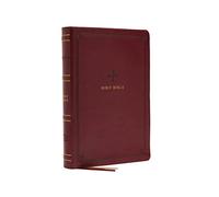 NRSV Large Print Standard Catholic Bible, Red Leathersoft (Comfort Print, Holy Bible, Complete Catholic Bible, NRSV CE): Holy Bible