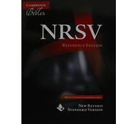 NRSV Reference Bible, Brown Edge-Lined Cowhide Leather, NR568:XE (Cambridge Bibles)