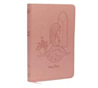 NRSVCE, Precious Moments Bible, Pink, Leathersoft, Comfort Print: Holy Bible