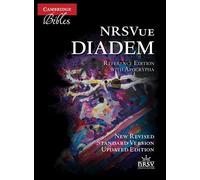 NRSVue Diadem Reference Edition with Apocrypha, Brown Calfskin Leather, NR545:XEA