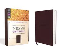NRSVue Gift Bible - New Revised Standard Version Updated Ed. - Leathersoft Burgundy Comfort Print