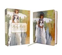 NRSVue, Holy Bible, Anne Neilson Angel Art Series, Double-Column Journal Edition, Leathersoft, Multi-Color, Comfort Print: Nrsvue, Anne Neilson Angel ... Leathersoft, Multi-color, Comfort Print