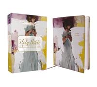 NRSVue, Holy Bible, Anne Neilson Angel Art Series, Leathersoft, Multi-Purple, Comfort Print