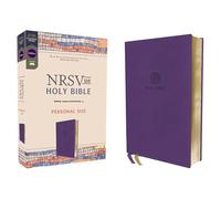 NRSVue, Holy Bible, Personal Size, Leathersoft, Purple, Comfort Print