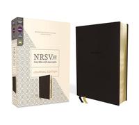 NRSVue, Holy Bible with Apocrypha, Journal Edition, Leathersoft, Black, Comfort Print: New Revised Standard Version With Apocrypha, Journal Edition, Black, Comfort Print, Leathersoft
