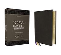 NRSVue, Holy Bible with Apocrypha, Premium Goatskin Leather, Black, Premier Collection, Art Gilded Edges, Comfort Print: New Revised Standard Version, ... Gilded Edges, Comfort Print with Apocrypha