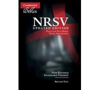 NRSVue Popular Text Bible with Apocrypha, Black Calf Split Leather, NR534:TA: Updated Edition, British Text
