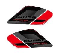 NRTNRFQW For Ducati Monster 797 821 1200 2017-2021 Motorcycle Fuel Tank Pad Sticker 3D Tank Protection Decals Waterproof(Red 01)