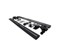 NRUXDYNAcv 2pcs Compatible For Chevy Trailblazer 2019-2024 Deployable Electric Running Boards Side Steps Nerf Bar Aluminum Black Automatic Powersteps