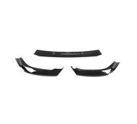 NRUXDYNAcv Carbon Fiber Car Front Bumper Lip 3PCS Spoiler Splitters Compatible for Audi A5 Sline S5 B9 2017-2019 Car Front Bumper Lip Splitters FRP(GLOSSY BLACK)