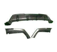 NRUXDYNAcv Carbon Fiber Car Rear Bumper Diffuser Compatible for BMW X6 G06 2019+, Rear Splitters Spoiler Back lip Modified and upgraded Body Kit(Forged Carbon)