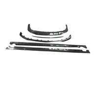 NRUXDYNAcv Compatible for Bentley Flying Spur W12 2020-2024 ReaI Carbon Fiber Bumper Front Lip Rear Diffuser Side Skirts Tail Wing Spoiler Kit(D)