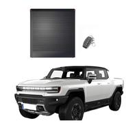 NRUXDYNAcv Electric Retract Hard Tonneau Cover Compatible for GMC HUMMER EV Pickup 2022+ 5ft Short Bed, Waterproof Aluminum Hard Shell Cover for Truck Bed with Key Lock & Light