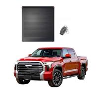 NRUXDYNAcv Electric Retract Hard Tonneau Cover Compatible for Toyota Tundra 2022+, Waterproof Aluminum Hard Shell Cover for Truck Bed with Key Lock & Light(6.5ft)
