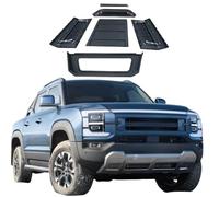 NRUXDYNAcv Half Height Pickup Truck Camper Hard Topper UTE Canopy Decked Truck Bed Storage Hard Tri Fold Tonneau Cover Pickup Canopy Compatible For BYD Shark
