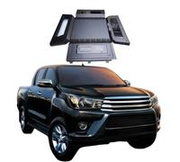 NRUXDYNAcv Pickup Truck Bed Topper Caps VW Amarok Waterproof Custom-fit Pickup Hard Top Canopy Camper Hardtop Camper Shells Compatible For TOYOTA Hilux Revo
