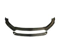 NRUXDYNAcv Real Carbon Fiber Front Bumper Lip Splitters Flaps Spoiler Body Kit Compatible for Audi A3 S3 RS3 2017 2018 2019 2020 2021(B)