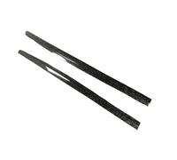NRUXDYNAcv Real Forging Carbon Fiber Compatible for Porsche Panamera 971, Turbo 2017-2023 Front Bumper Lip Rear Diffuser Spoiler Side Skirt Body Kit(Side Skirt)