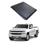 NRUXDYNAcv Retract Hard Tonneau Cover Compatible for Chevy Silverado 1500 5.8ft 2019-2024, Waterproof Aluminum Hard Shell Cover for Trucks with Key Lock