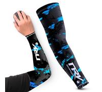 NRV Gaming Compression Cuff - Legacy Edition - Optimize Your Game with Comfort and Style - Designed by Professional Players - Durable, Breathable and Friction-Free, Blue, L