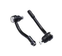 NRVFGHSRvz 2PCS Tie Rod End Compatible For JAC A30 Refine S3 Hyundai Accent Kia Rio Changan V5 V7 Eado DT 568201E000 568201E900 Steering Outer Parts