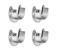 NRVTRE Premium Resistant 304 Stainless Steel Garment Rack Mounts Rustproof and Sturdy Suitable for Home Organization Modern Closet Planner Hardware