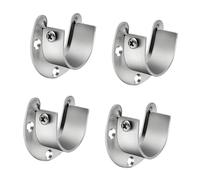 NRVTRE Premium Resistant 304 Stainless Steel Garment Rack Mounts Rustproof and Sturdy Suitable for Home Organization Modern Closet Planner Hardware