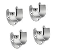 NRVTRE Premium Resistant 304 Stainless Steel Garment Rack Mounts Rustproof and Sturdy Suitable for Home Organization Modern Closet Planner Hardware