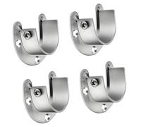 NRVTRE Premium Resistant 304 Stainless Steel Garment Rack Mounts Rustproof and Sturdy Suitable for Home Organization Modern Closet Planner Hardware
