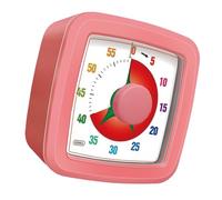 NRVTRE Visual Learning Clock with 60 Min Countdown Quiet Alarm for Children Study Baking and Time Management ABS Build Kids Study Timer
