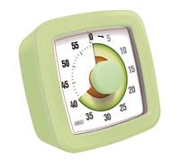 NRVTRE Visual Learning Clock with 60 Min Countdown Quiet Alarm for Children Study Baking and Time Management ABS Build Kids Study Timer