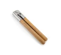 NS Crafts® 13 Inch Barnes Style Cattle Dehorner - Wooden Handle with Stainless Steel Cutting Edges - Manual Dehorning Tool for Cattle, Calf, Goat & Livestock Veterinary Use