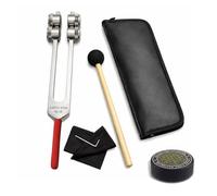 NS Crafts® 68.05Hz Earth Star Weighted Tuning Fork with Grip & Activator Striker - Sound Healing, Grounding & Chakra Therapy Tool for Meditation, Biofield & Vibrational Healing