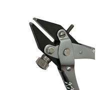 NS crafts Adjustable Screw Flat Nose Parallel Action Pliers Smooth Jaws for Jewelry Crafts- 140mm