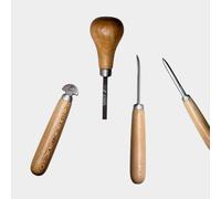 NS crafts Burnishers Bezel Roller and Pusher Stone Setting 4 pcs Jewelry Making Tools
