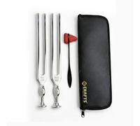 NS Crafts® Gardiner Brown Tuning Fork Set 128Hz & 512Hz Medical Diagnostic Tuning Forks - Hearing Test Instruments, Rinne Test, Vibration Sensory Examination