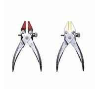 NS Crafts® Set of 2 Adjustable Screw Pliers, 140mm, Nylon Brass Jaw